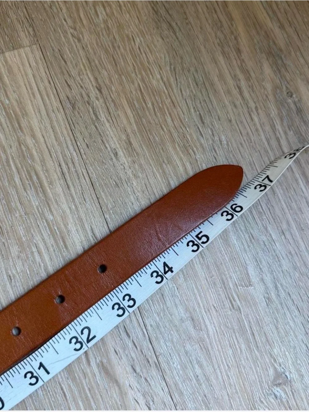 Isabel Marant Tan Leather Belt with Color Grommets